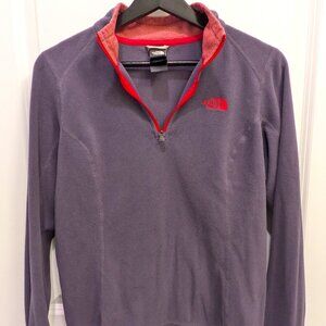 The North Face Glacier Quarter (1/4) Zip Fleece Pullover SZ Small